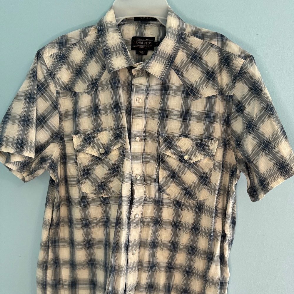 Pendleton Short Sleeve Pearl Snap XL